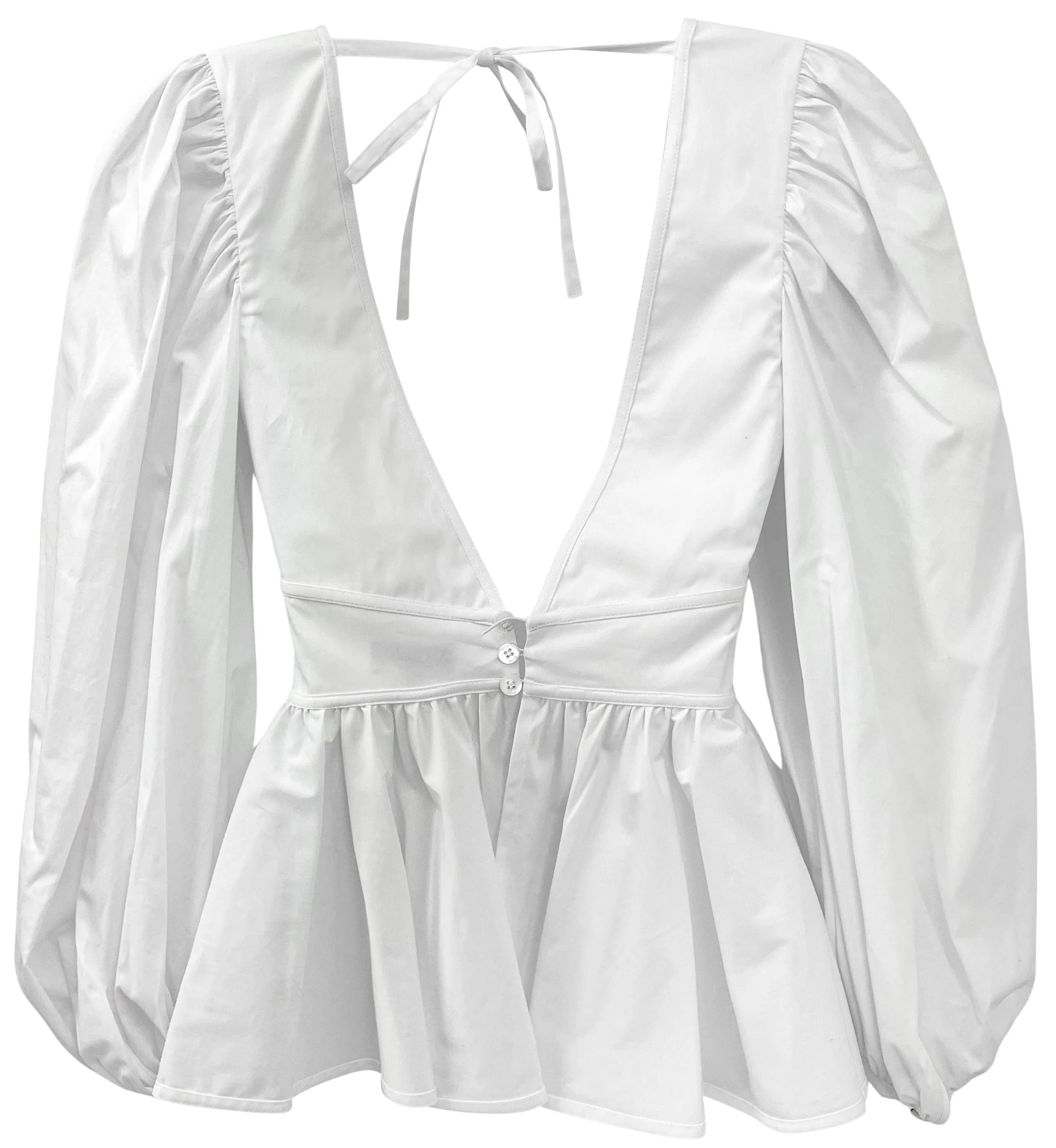 Staud Luna Top in White - Image 2