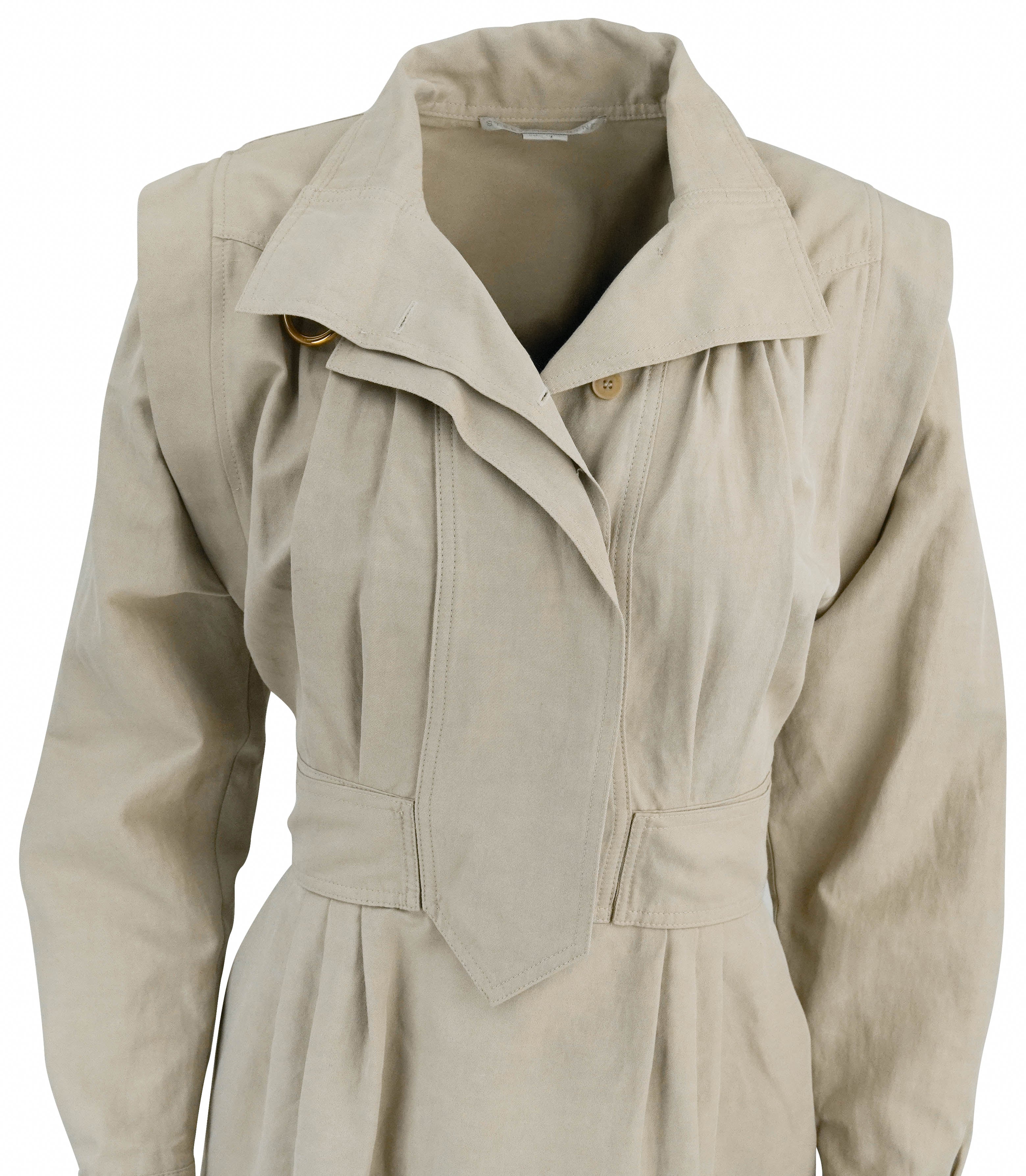 Stella McCartney Desert Tie Dress in Sand - Image 4