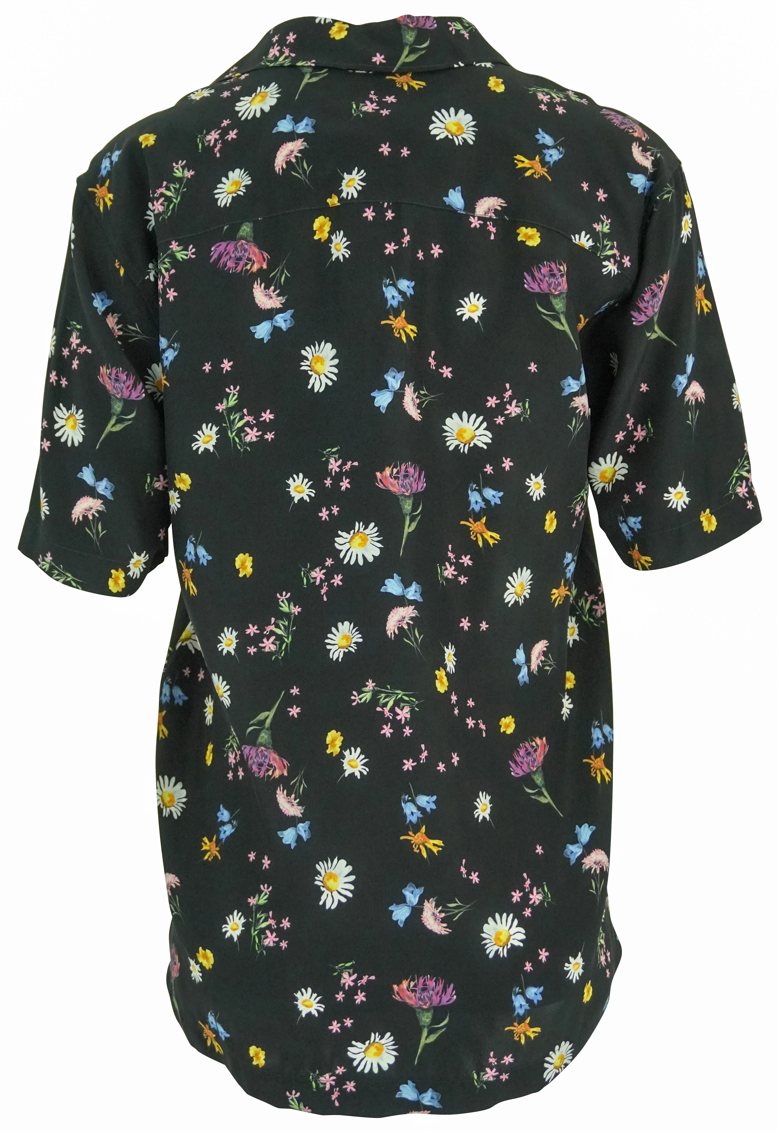 Stella McCartney Ditsy Floral Blouse in Black Multi - Image 2