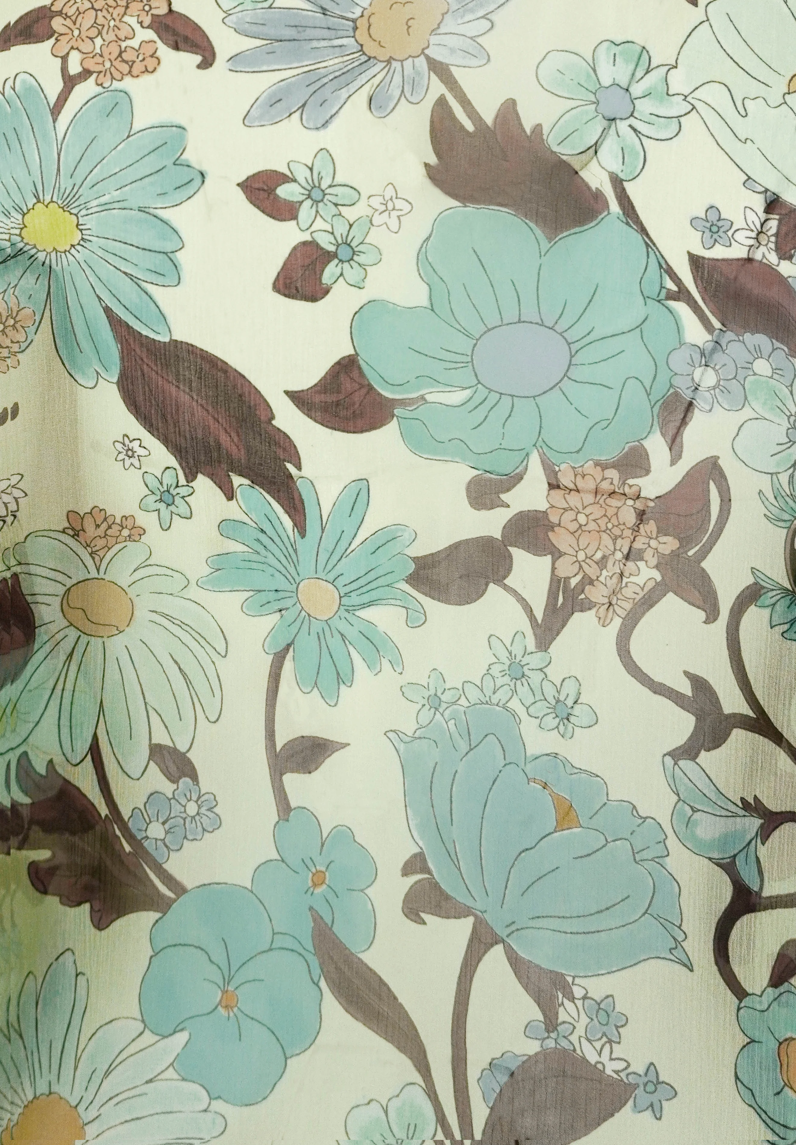 Stella McCartney Floral Print Panel T-Shirt in White Multi - Image 3