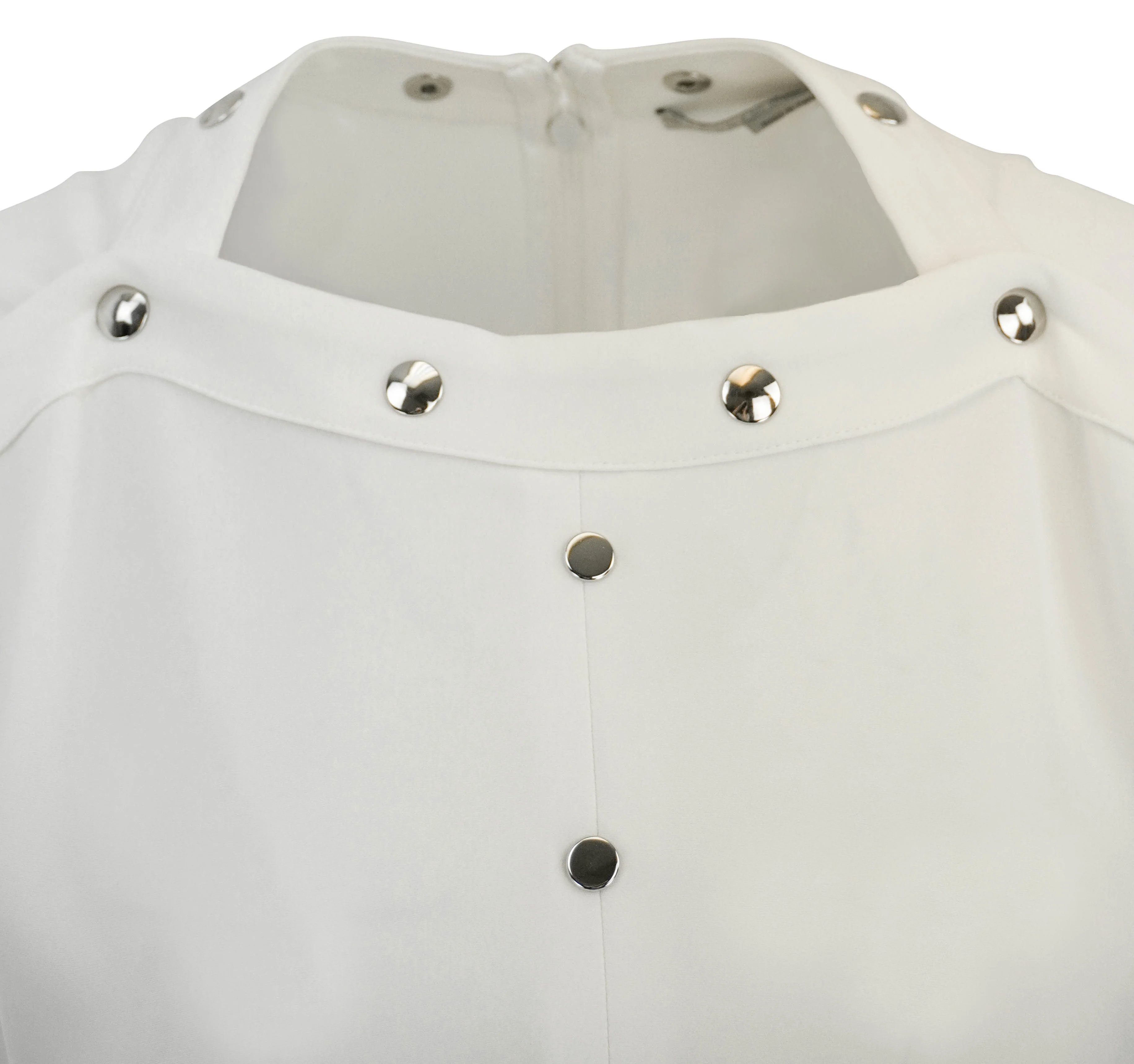 Stella McCartney Studded Midi Dress in White - Image 3
