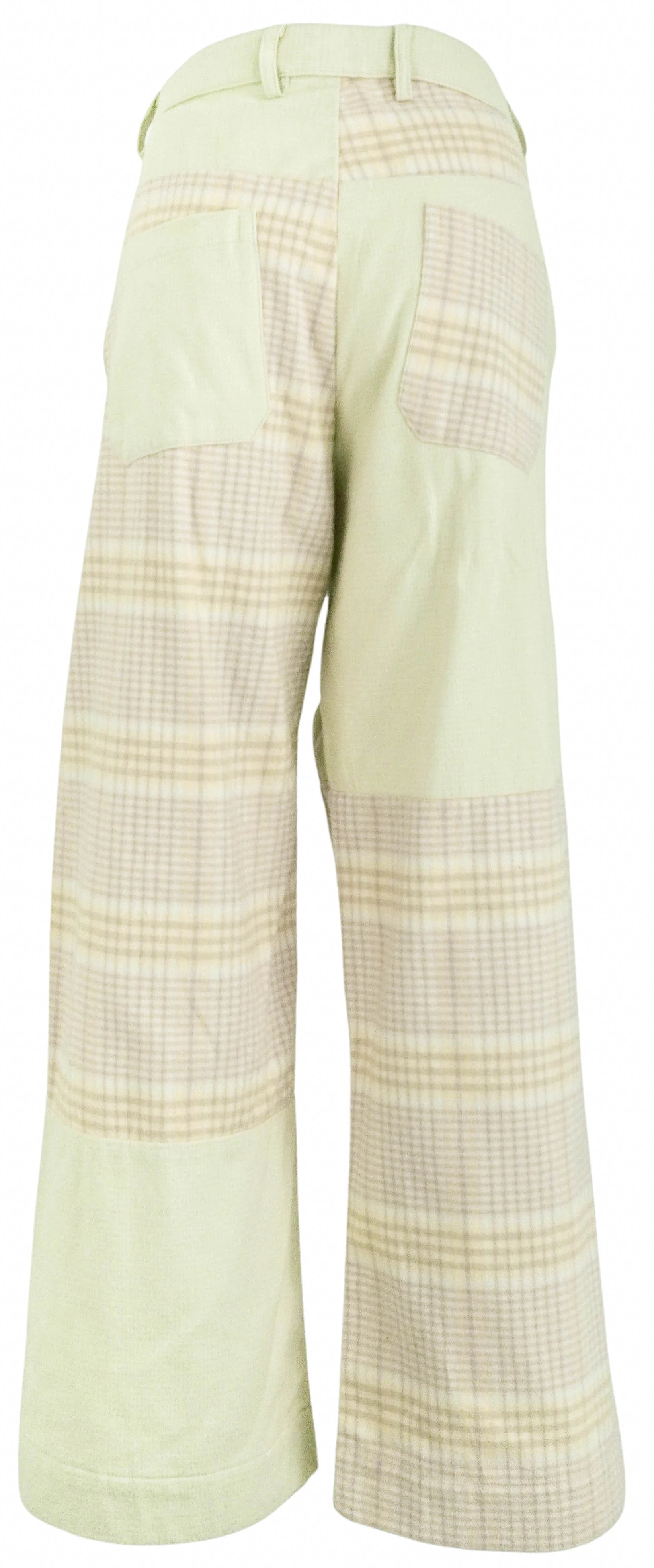 The Elder Statesman Patch Print Trousers in Multicolor - Image 2