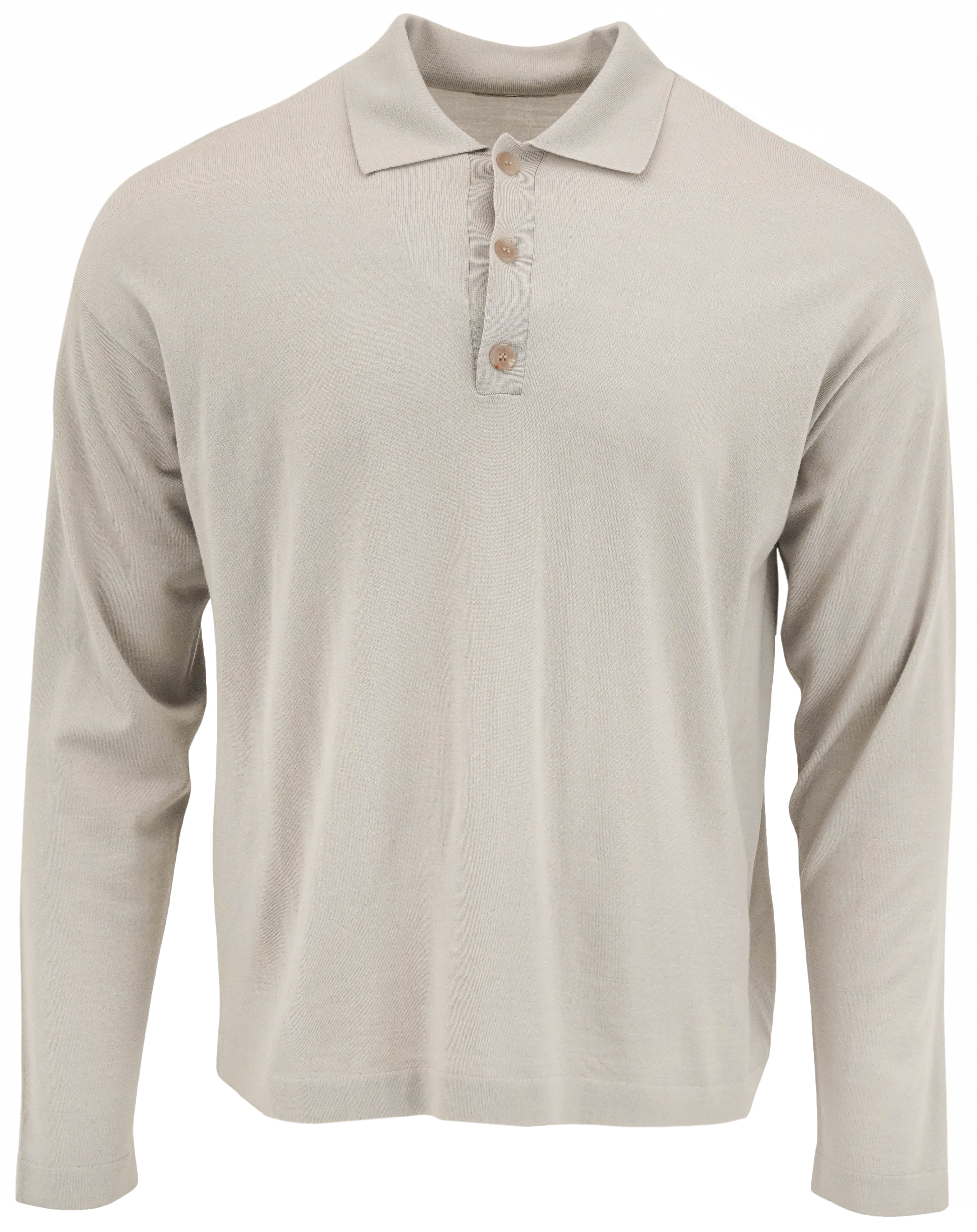 The Row Djon Polo in Taupe