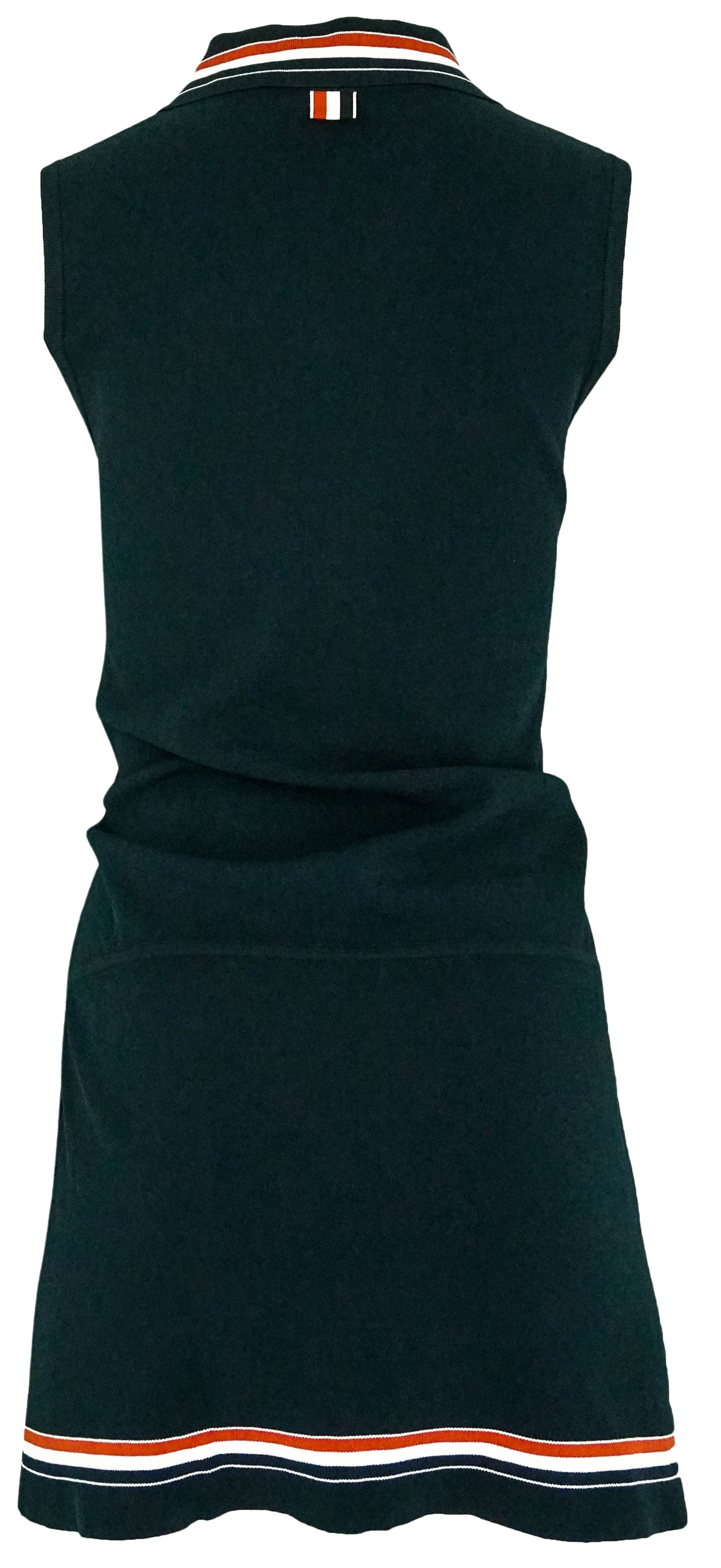 Thom Browne. Polo Dress in Navy - Image 2