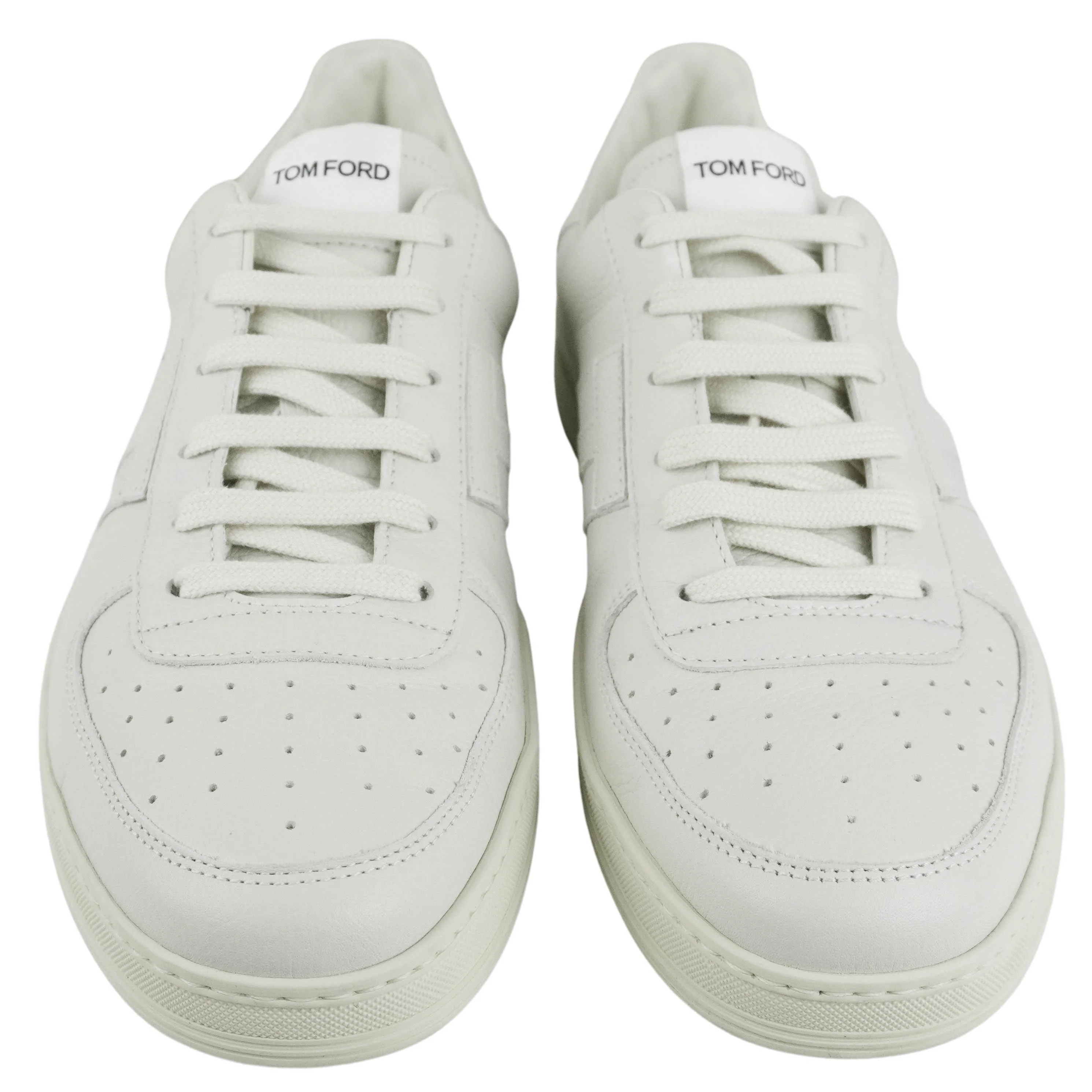 Tom Ford Radcliffe Sneakers in White and Cream - Image 5