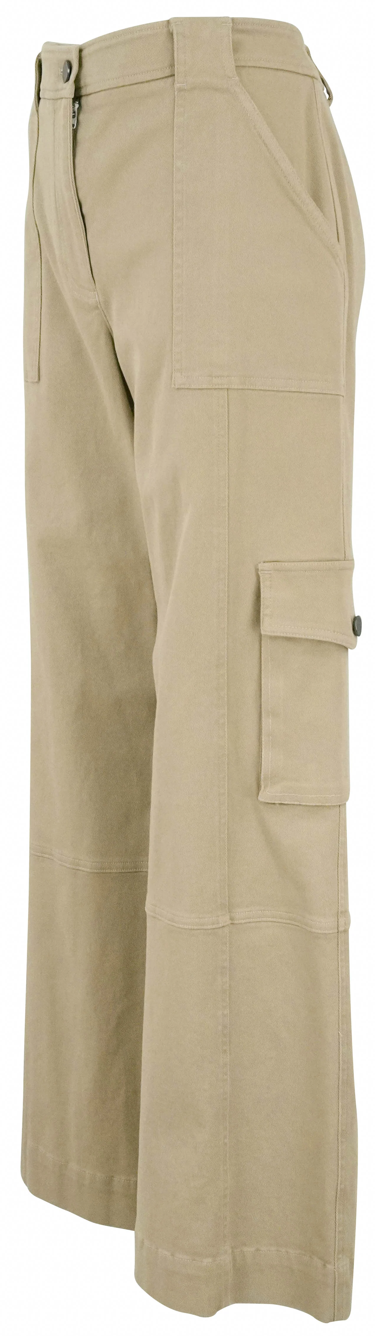 TWP Coop Cargo Pants in Khaki - Image 3