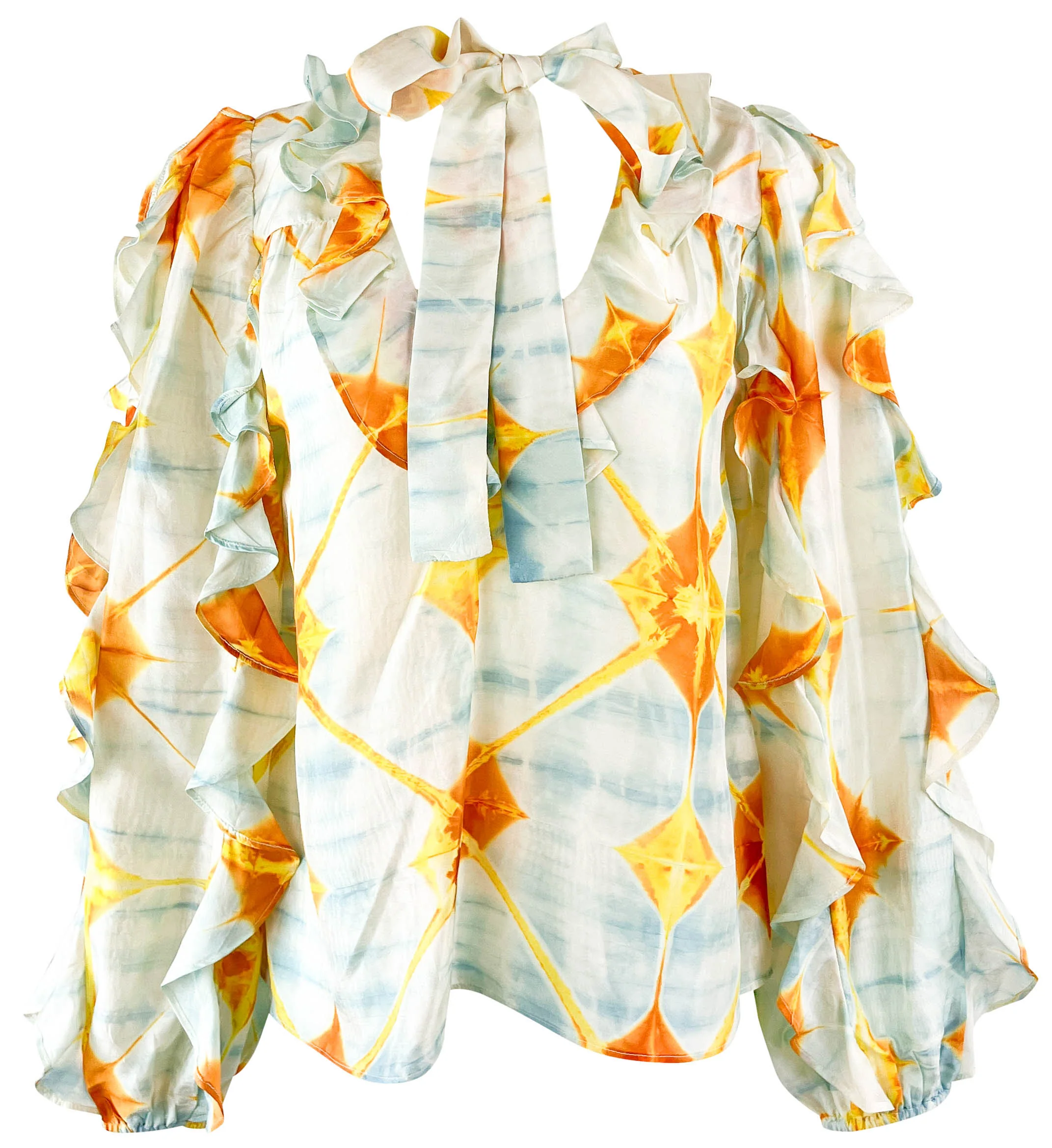 Ulla Johnson Abelie Blouse in Dawn