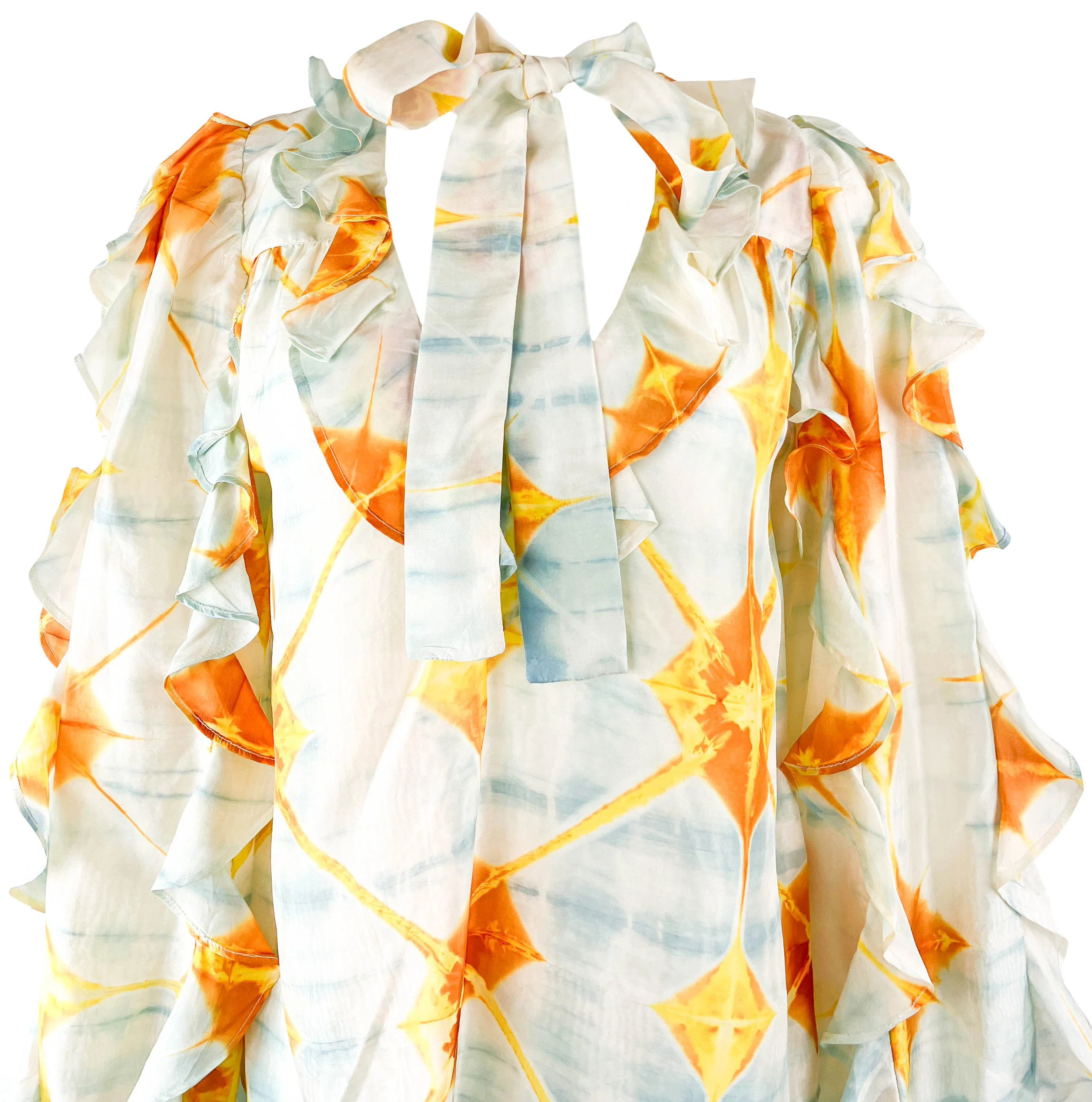 Ulla Johnson Abelie Blouse in Dawn - Image 3