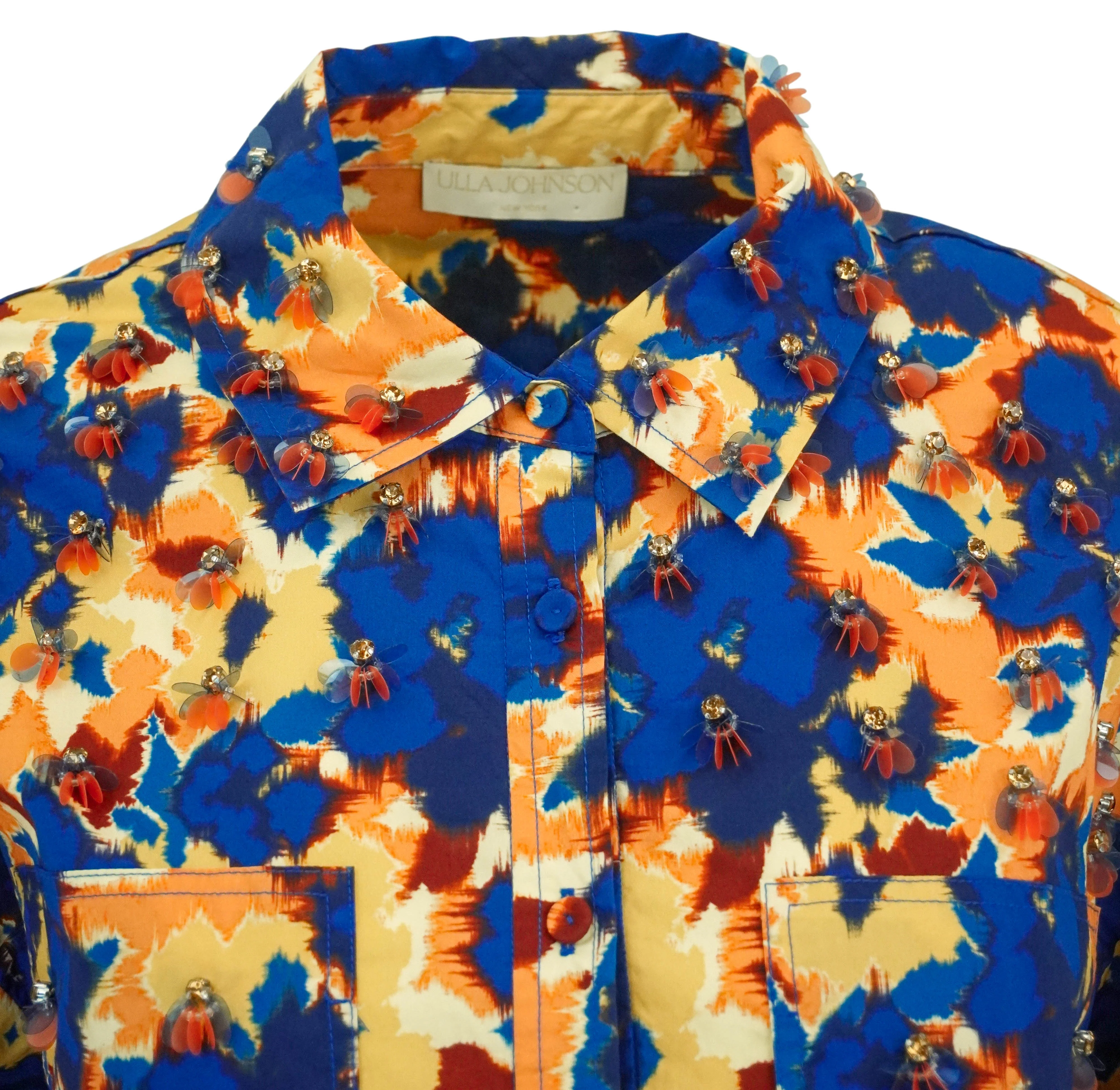 Ulla Johnson Aria Blouse in Wildflower - Image 3