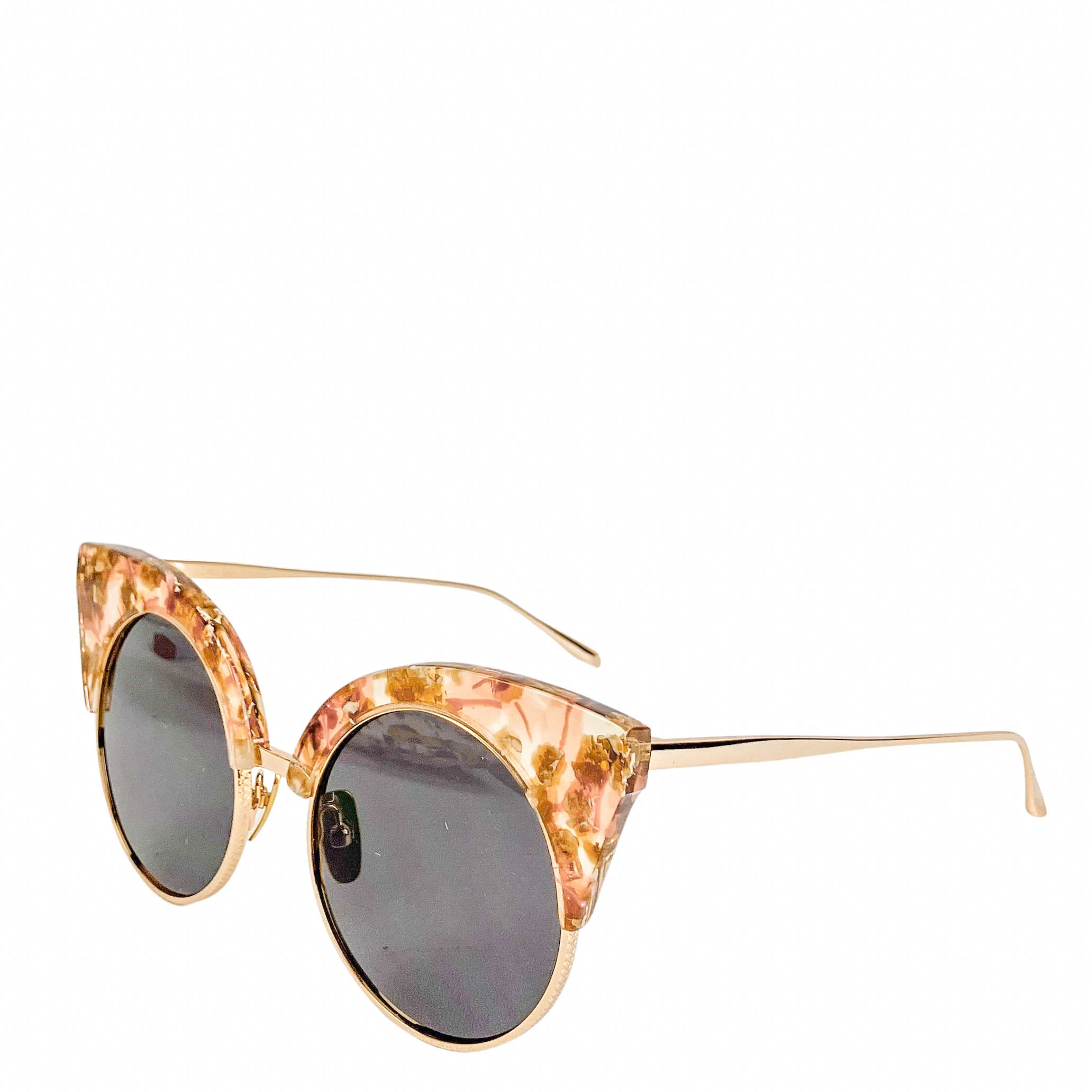 Ulla Johnson Elias Sunglasses in Rose - Image 2
