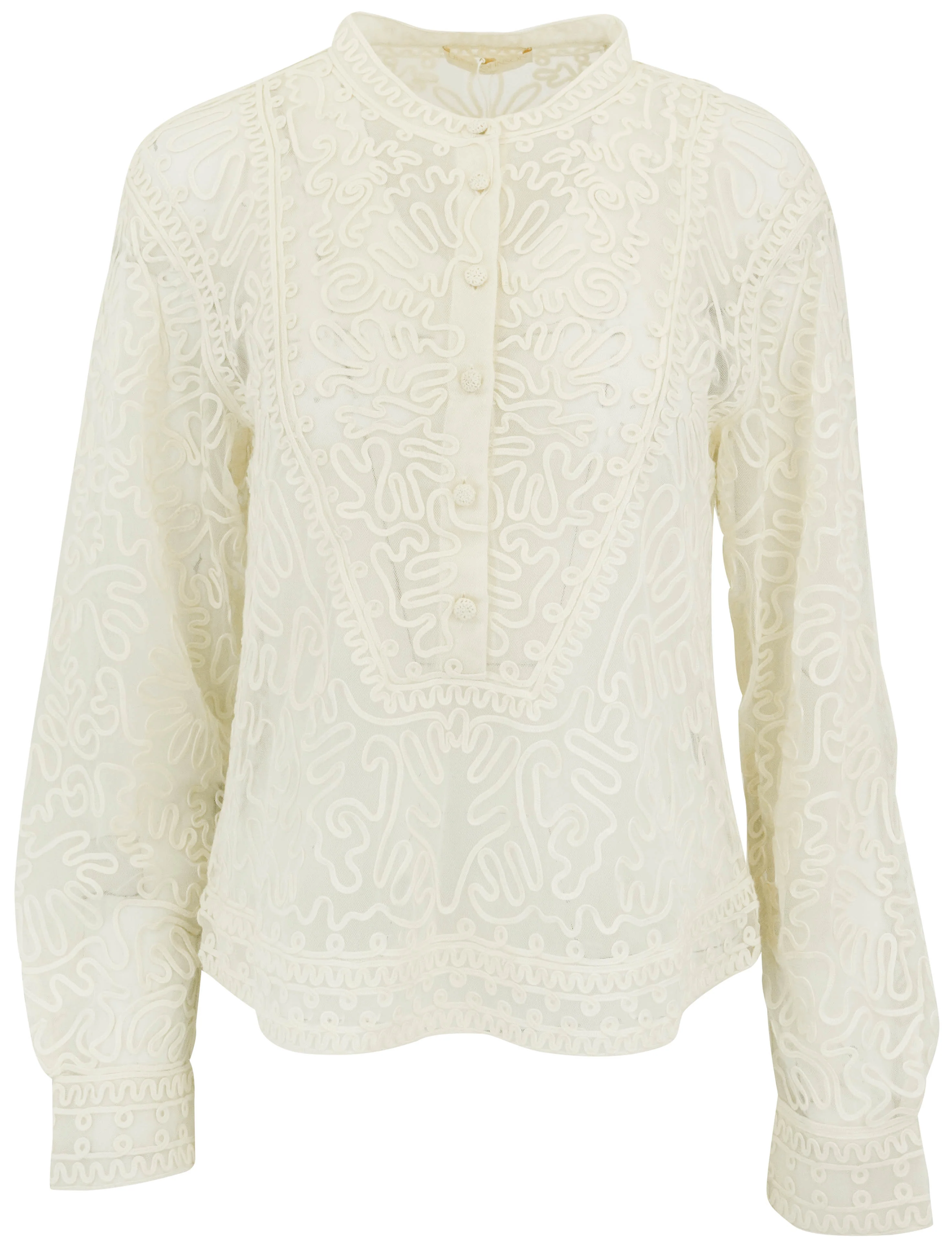 Ulla Johnson Esme Blouse in Cream