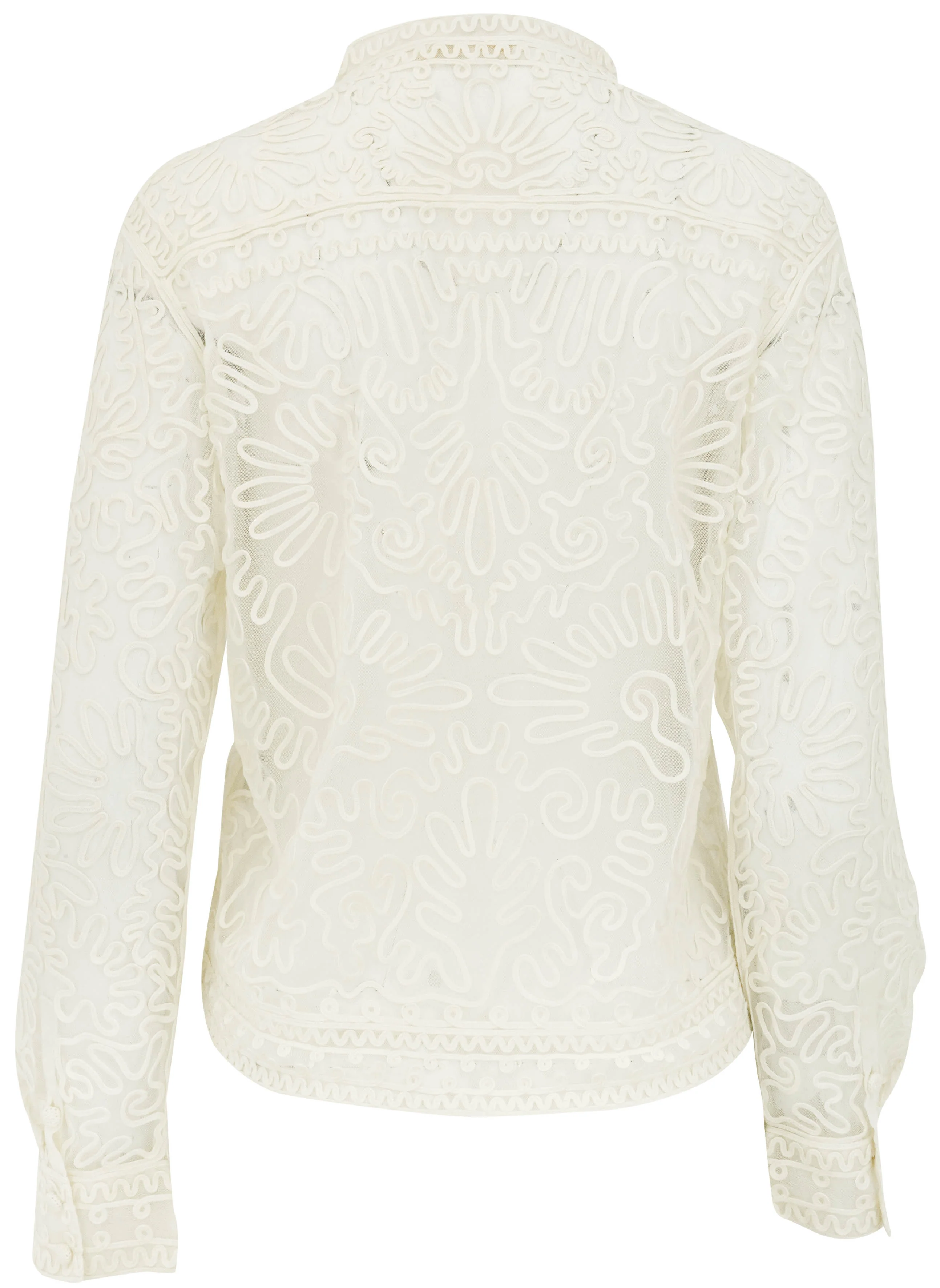Ulla Johnson Esme Blouse in Cream - Image 2