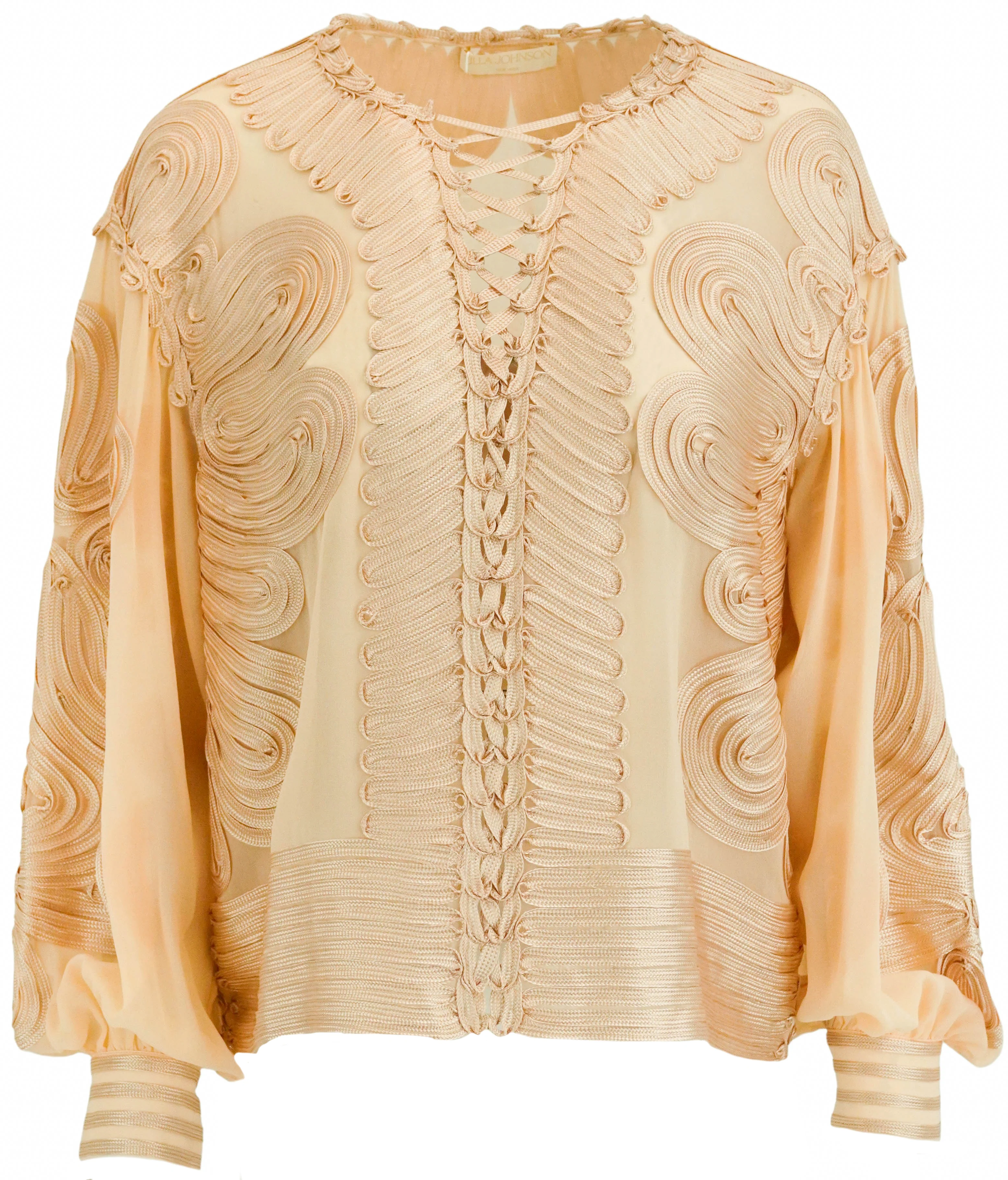 Ulla Johnson Harper Blouse in Peony