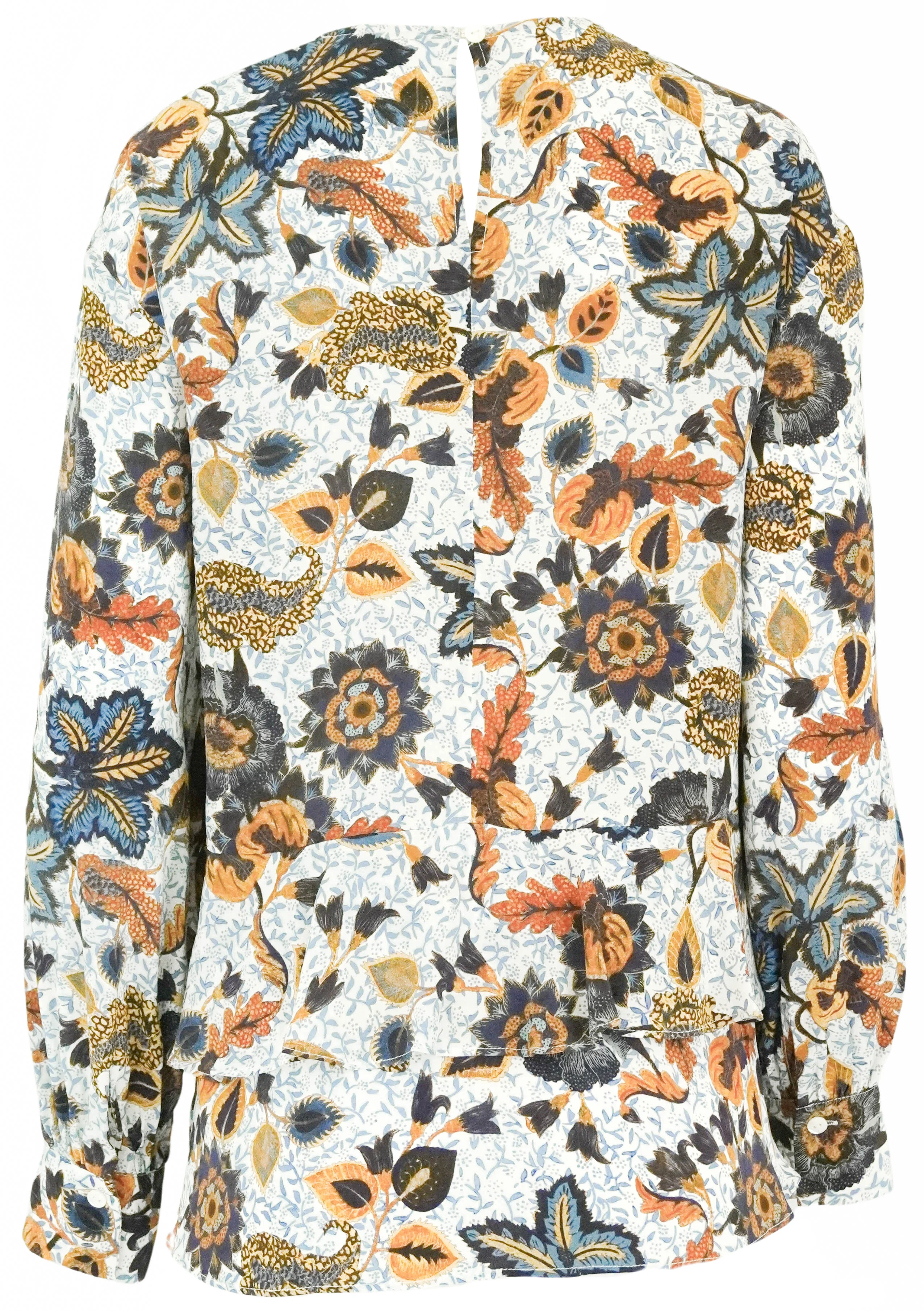 Ulla Johnson Jasmin Blouse in Blue Multi - Image 2