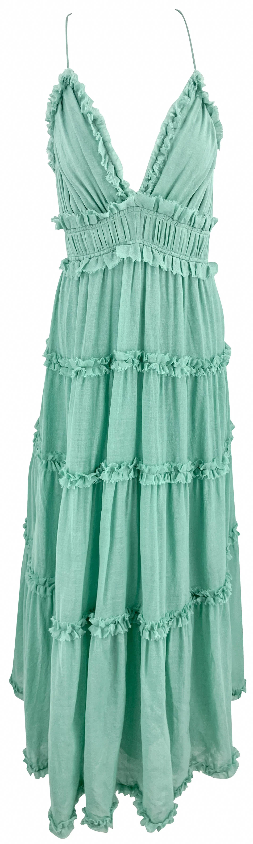 Ulla Johnson Shyla Gown in Sea Glass