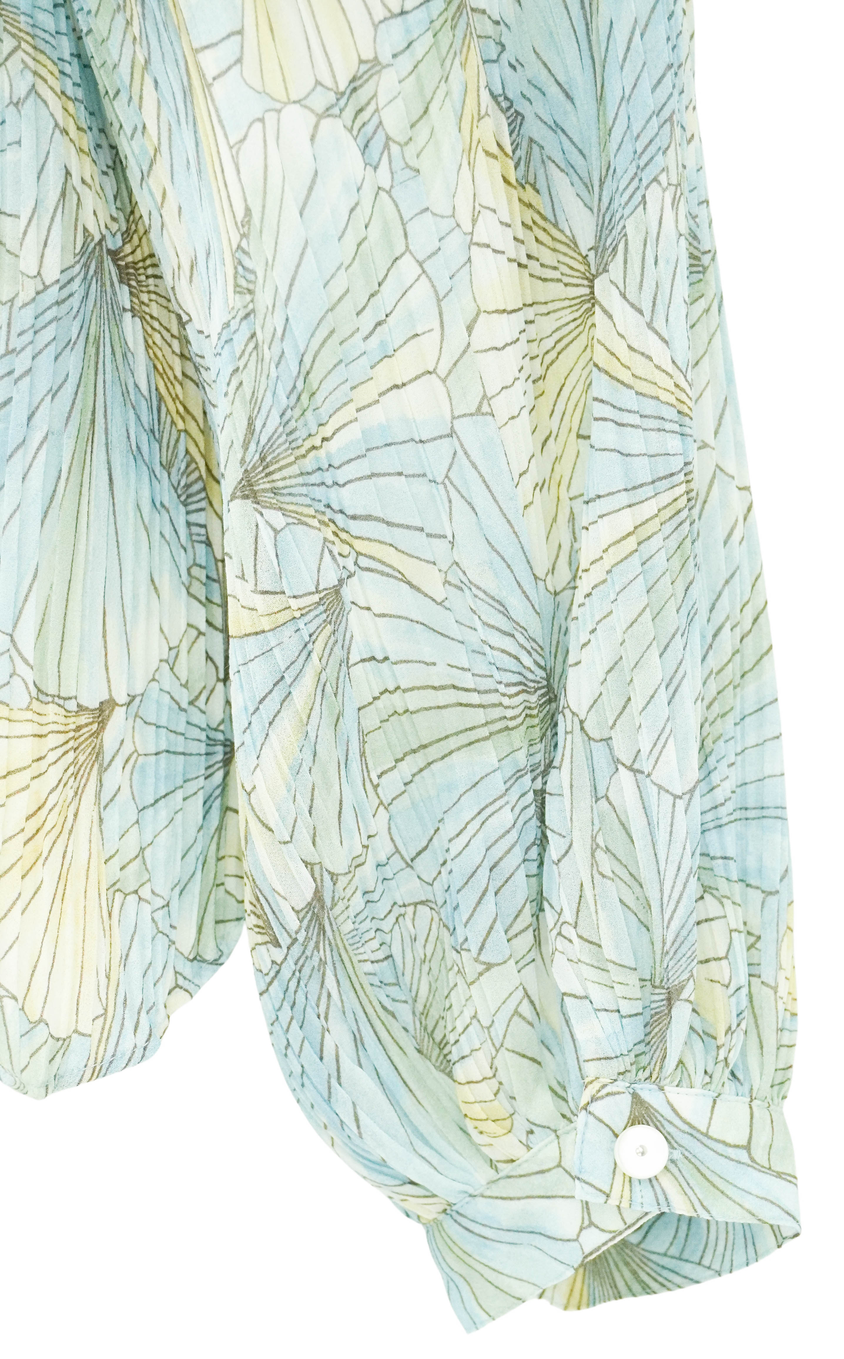 Veronica Beard Fennel Blouse in Powder Blue Multi - Image 4