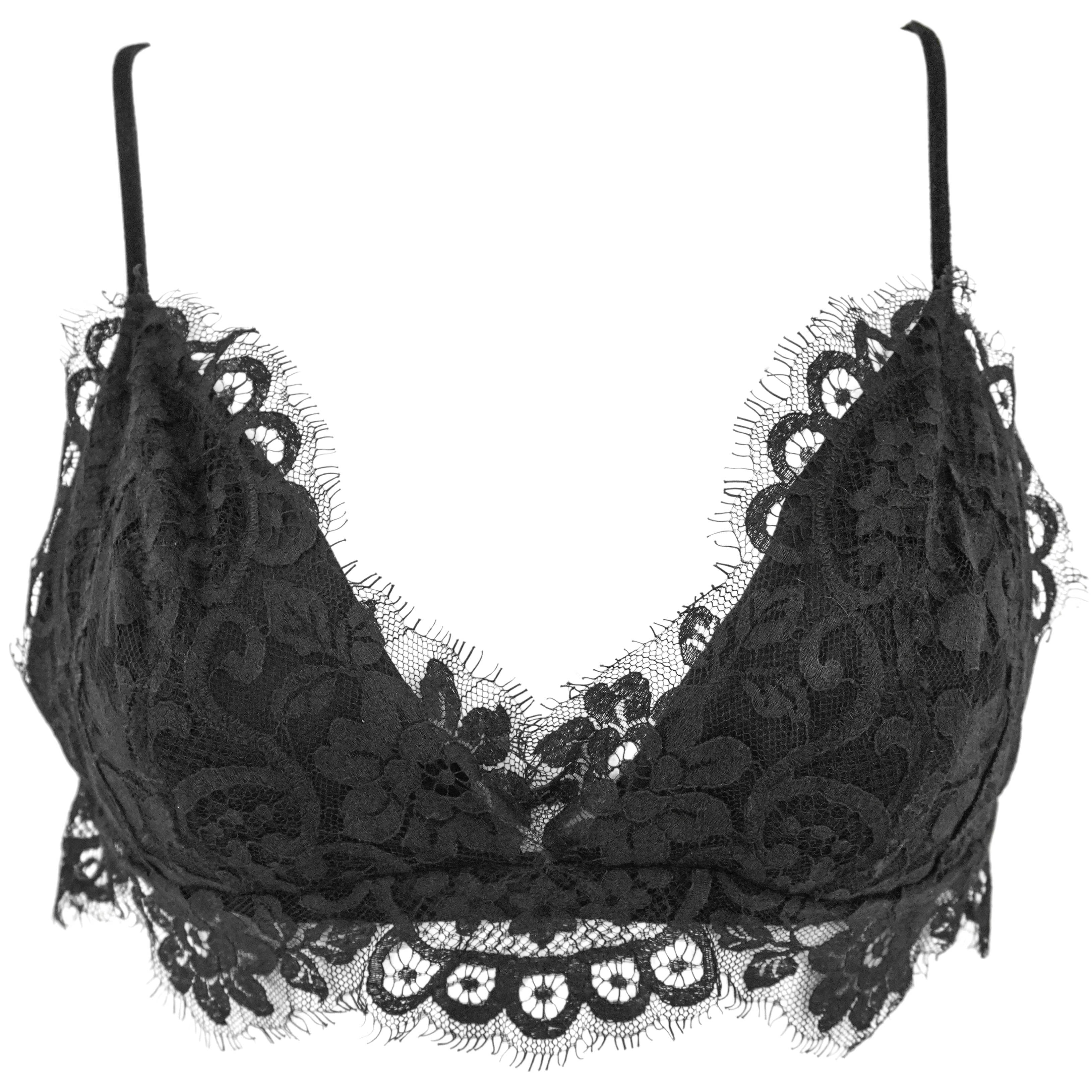 Zimmermann Illustration Lace Bralette in Black