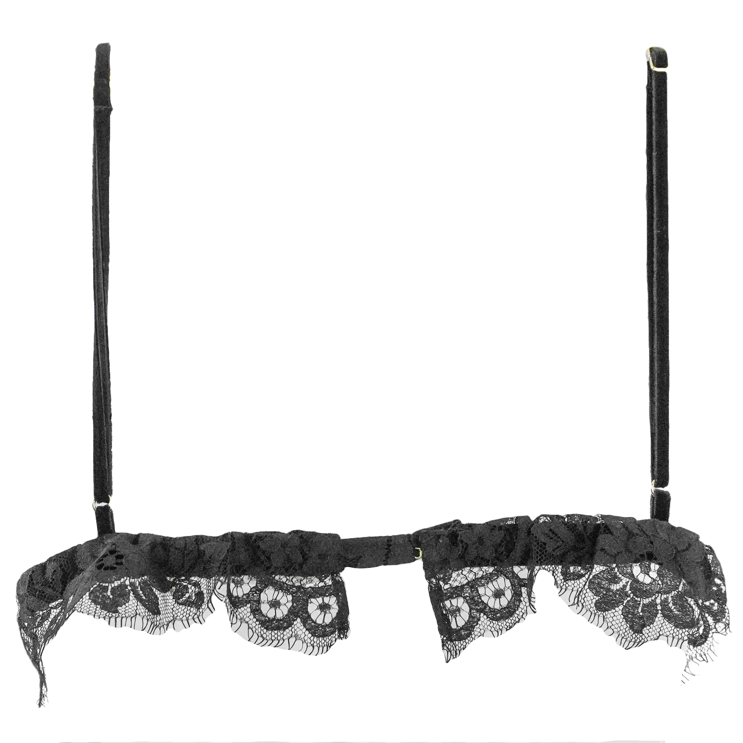 Zimmermann Illustration Lace Bralette in Black - Image 3